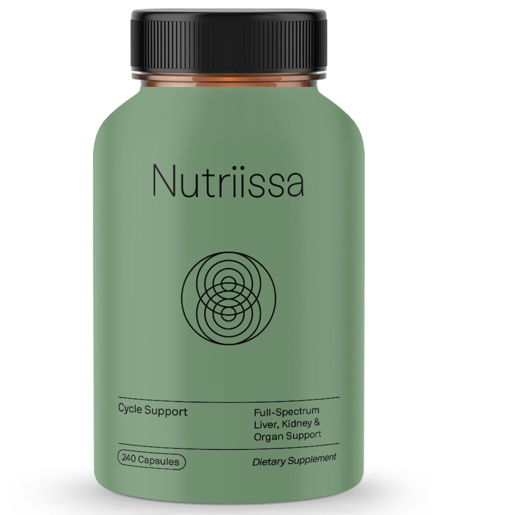 Nutriissa 循环支持 - Premium Kidney & Liver Detox - 健美和举重者的器官保护 - EPEB 纯度和概率认证 - 400mg TUDCA & 1000mg NAC - Vegan, 240 Capsules