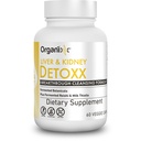 Organix Kidney & Liver 支持清洁剂补充剂 Milk Thetle Reishi 草药法用于消化健康,Kedney & Liver 健康,睡眠和能量支持,Gluten Free,非转基因生物,60个蔬菜卡普尔