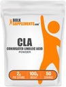 Bulk Assupports.com 协和的利诺利酸粉 - CLA 补充,营养补充 - Gluten Free, 2g Per Service, 100g (3.5 oz) (Pack of 1) (Pack of 1)