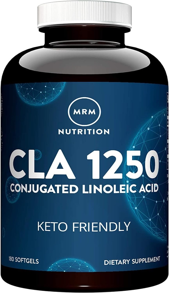 MRM 营养 CLA 1250 Keto 友好 80% CLA 高概率 1000毫克 CLA / Capsule – 健康脂肪 – Gluten-free – 30 服务