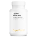 Supersmart - 有机皇家Jelly 300mg/日(高强度4%-10HDA) - 冷冻-干燥的皇家Jelly补充 QQ Non-GMO & Gluten Free - 90 蔬菜卡普尔