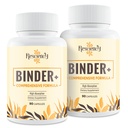 Detox Binder 补编 – 活化炭,Zeolite,Bentonite Clay, Milk Thetle, 专有混合剂 - Liver & Gut, Max Abcuse, 180 Vegan Capsules