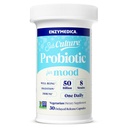 Enzymedica subCulture Probiotics for Mood, 紧张, & Sleep, 50亿 CPU, 促进放松, Immune + 消化健康与规律, 30 计