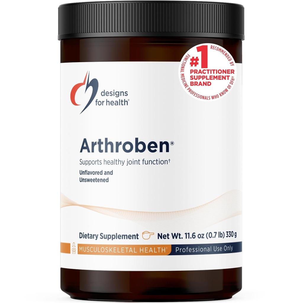 健康阿特罗本(Arthroben)无味/无甜-Collagen Peptides Powder + 植物学帮助支持健康关节-Peptides Drinking Mix, Non-GMO(30 services / 330g)的设计.