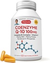 Andrew Lessman Coenzyme Q-10 100 mg 30 Capsules - 能源生产和优化关键器官功能、抗氧化剂支持、老化消耗、+ B-Complex。 容易燕子笼盖