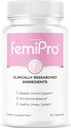 LIVORKA FemiPro Bladder控制药 - 原FemiPro Capsules, Femi Pro Bladder控制支助补编,全面健康与健康审查Probitic FemiPro药,30 Capsules,1个月