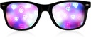 终极 Diffraction 眼镜 - 3D 彩虹心效应 - 大埃德姆, 音乐会和 Rave 附属