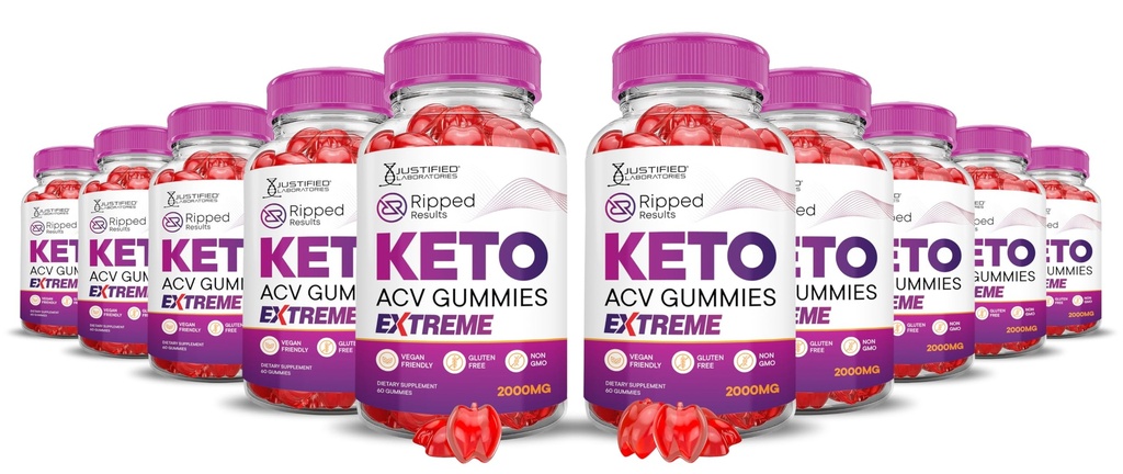 (10 Pack) Riped Results Keto ACV Gummys Extreme 2000MG Riped Results Keto Gummys 苹果苹果苹果醋 配以石榴甜甜菜汁粉 B12 Vegan 非转基因600 Gummys 配制的