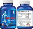 MAX FLEX UC II,联合保健的Collagen补充剂——与Glucosamine,Chondroitin,联合炎症救济作为Turmeric – Gluten Free – 60片,2片/日的联合支助补充剂