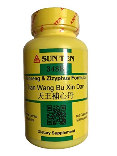 孙登 - Ginsen & Zizyphus 公式 Capsules/天王布新丹/天王補心丹.