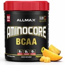 AllMAX 营养 AMINOCORE BCAA,菠萝芒果-945克 粉末-8.18克 分支链 Amin 酸