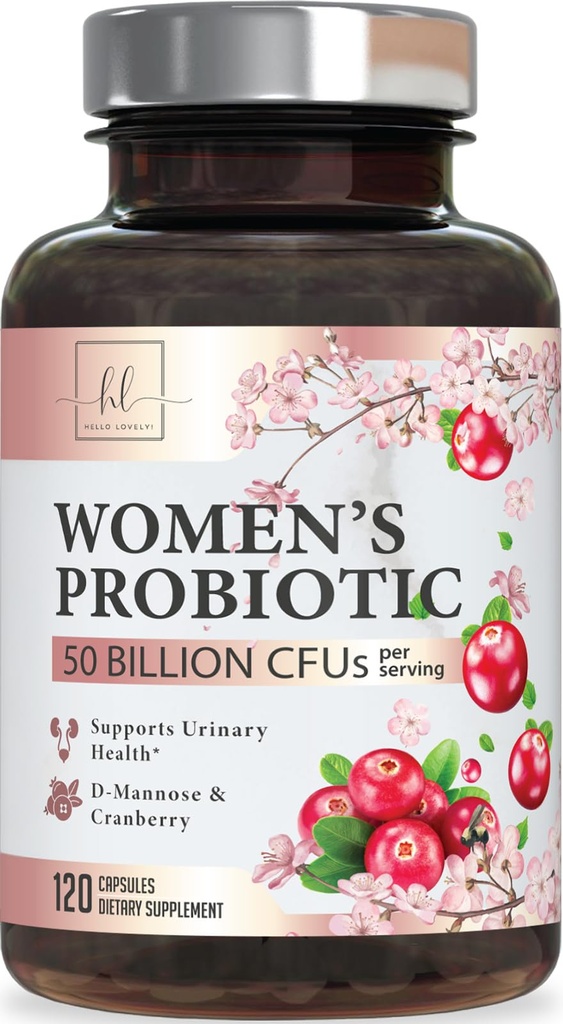 妇女消化保健支助——90亿CFU妇女消化保健支助、16个草原、Cranberry、阴道避孕支助、PH、Imune、Urinary、和妇女保健支助、120个Capsules