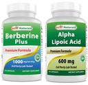 Berberine+1000毫克和Alpha Lipoic酸600毫克