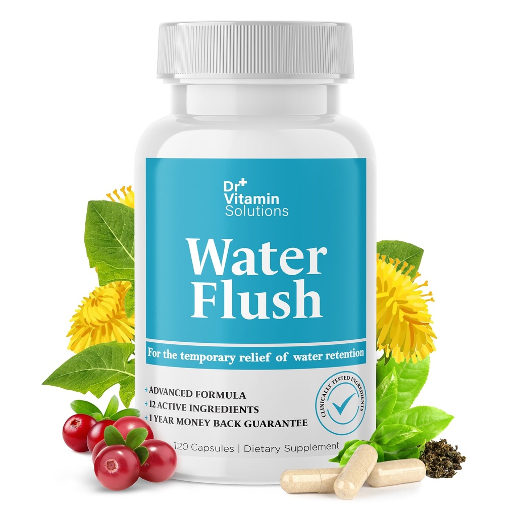 VITAMIN SOLUTIONS 控制体重的尿液药丸 -- -- 立即从布洛特和斯威林救济 -- -- 绿茶、Cranberry、Dandelion Leaf 提取 -- -- 妇女和男子保留水液药丸,120盖