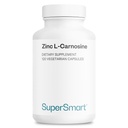 SuperSmart - Zinc L-Carnosine 每日75mg (好听度) - Zinc Carnosine 补充 QQ Non-GMO & Gluten Free - 120 蔬菜卡普尔