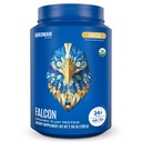 BIRDMAN Falcon Vegan 蛋白质 蛋白质有机, Stevia & Sugar Free, 植物基蛋白, 低卡布, 乳制品自由, Keto, Non Whey 蛋白质, Probiotic, Pea 蛋白 QQ Vanilla Flavor - 37 services - 2.64lb