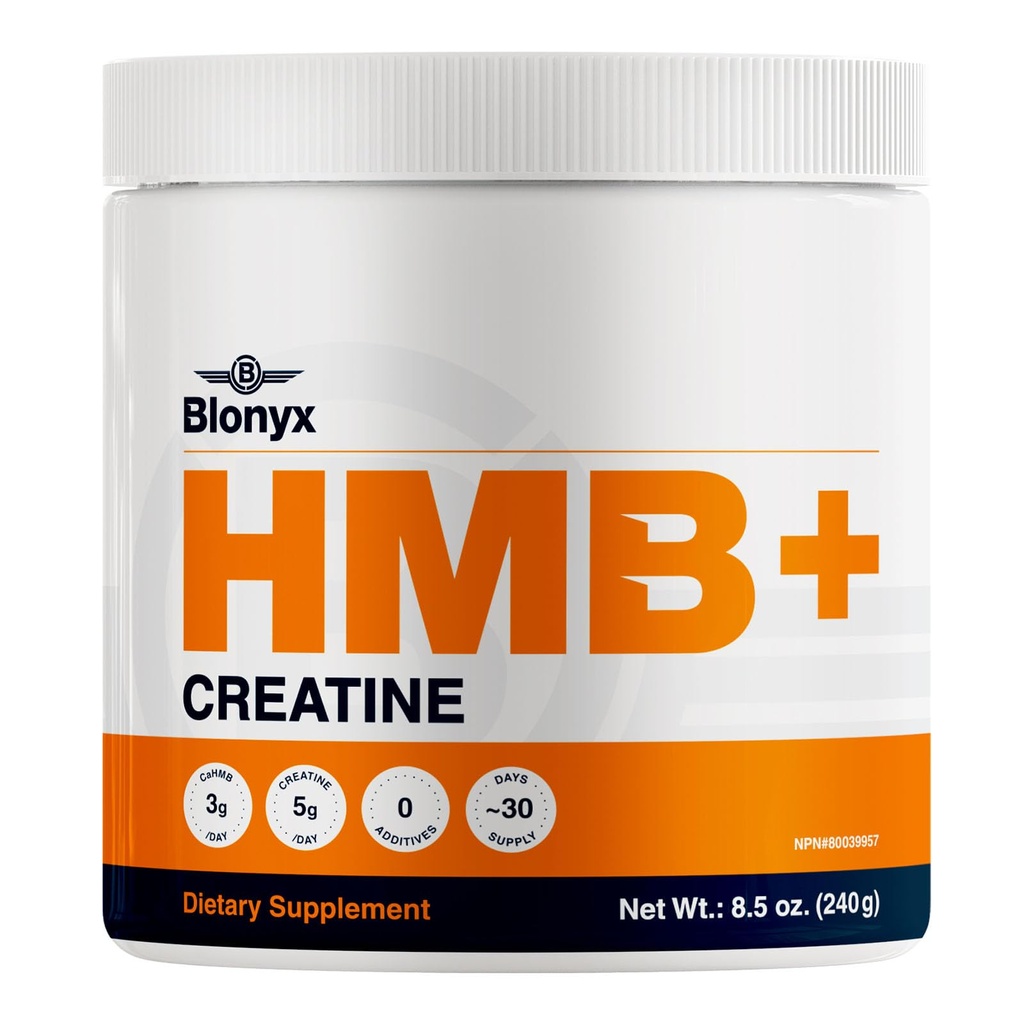 HMB + Creatine 补编 - 3g 增强力量、动力和复苏的每日HMB,高强度运动员的理想,30天供应