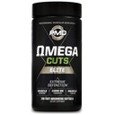 PMD Sports Omega Cuts Elite - Fat Loss - Muscle 定义公式 - Omega Fatty Acids,MCT和CLA的肌肉定义与维护 - Keto对男女友好 - 兴奋剂免费(180 Softgels)