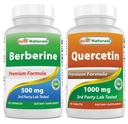Berberine 500m和Quercetin 1000毫克
