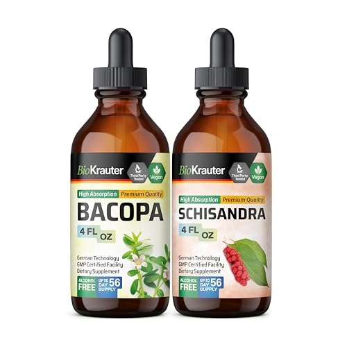 BIO KRAUTER Bacopa Tincture 4 Fl. Oz. & Schisandra Tincture 4 Fl. Oz. (原始内容存档于2017-09-21).