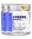 干杯 与 DHM + L- Cysteine + 爱喝并支持你的肝脏后感觉更好 24 Doses → Dihydromyricetin, Cysteine, Prickly Pear, B-维生素, Ginger