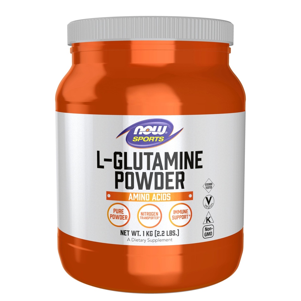 Now Foods Sports 营养,L-Glutanine纯粉,氮运输机*,氨基酸,35.3-Ounce