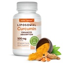 Liposomal Turmeric Curcumin 500mg - 60 Turmeric Curcumin 补充卡普尔