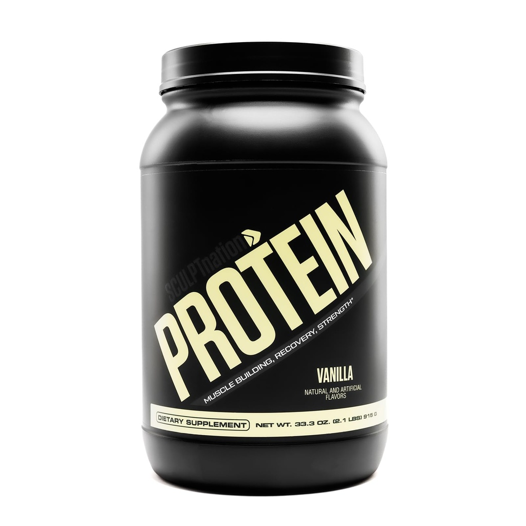V Shred蛋白粉(Vanilla)的雕塑民族——支持肌肉建设和恢复的Premium Whey蛋白粉(Vanilla)和BCAAs——30名服务者