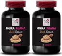 植物协同能源 - MUIRA PUARK EXTRACT - 日间焦点,草药觉醒,生活方式支持,平衡靴,草药驱动激活,植物支持,能量升降2瓶 120 Capsules