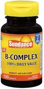 Sundance Vitamins B-Complex 100% Daily 值,每个100个数(2)