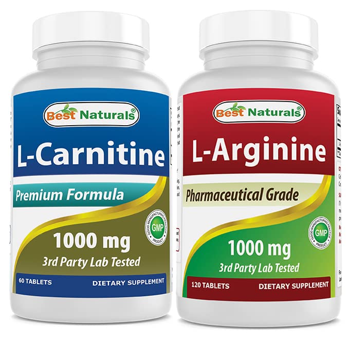 L-Carnitine 1000毫克和L-Arginine 1000毫克