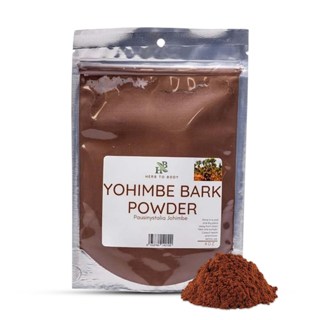 (原始内容存档于2019-09-25) (英语). Herb to Body Yohimbe Bark Powder – 4 oz, 荒野染色的Yohimbe Powder 来源于非洲,用于草药茶和传统用途).