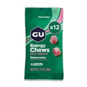 GU Energy Chews、西瓜能源加电解质、Vegan、Gluten-Free、Kosher、Cafeine-Free、以及乳制品-GO-GO-GO能源供任何工作使用,12袋(共计24件)