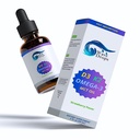 最大强度 维生素 D3 & K2 + MCT 石油和Omega 3: 液滴用于免疫系统、脑功能和能量(无填充器、非GMO、2 Fl Oz)