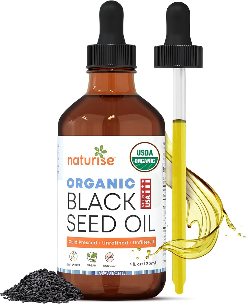 USDA 黑菜籽油有机体 – Nigella Sativa 黑菜籽油有机体 冷压和未精炼 玻璃瓶 – Vegan, Non-GMO 黑菜籽钉和发芽生长油(4 fl oz) 互联网档案馆的存檔,存档日期2013-03-02.