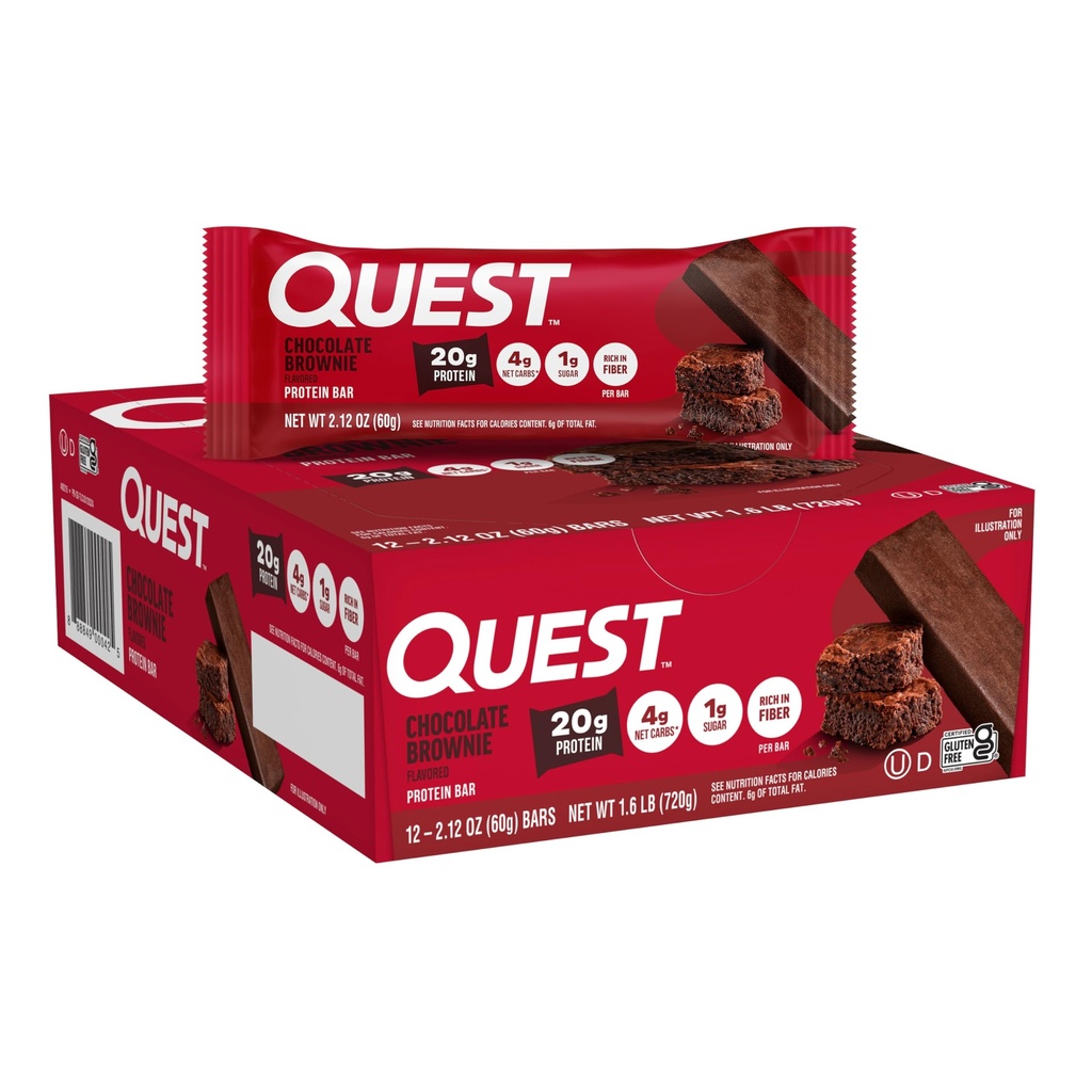 20g蛋白质,1g糖,4g Net Carb, Gluten Free, Gluten Free, 12 Counter 20g蛋白质, 1g糖, 4g Net Carb, Gluten Free, 12 Counter