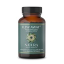 Natura 健康产品 Flew Away 补充品 - Immune System支持和季节性防御 - Featining Ginger, Elderberry, Propolis and Eucalyptus (60 Capsules)
