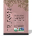 Truvani Vegan Pea 蛋白质粉 | Vanilla Chai | 20g 有机植物基蛋白 1 服务 | Keto | Gluten & 乳品自由 | 低碳 | 无添加糖