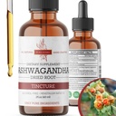 Ashwagandha液滴、Ashwagandha根茎、Ashwagandha提取草药补充剂 - 2 Fl Oz
