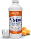 埋藏宝藏 VM100 每日多功能——32种服务,液态维生素矿物 配多斯杯