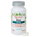 量子健康锌 Gluconate 22mg 每日豁免靴补充剂 支持能源、健康的眼睛、毛皮和钉子 -- -- 对妇女和男子的基本矿物免疫支持 -- -- 100卡普尔