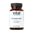 活性Alpha-Lipoic Acid 抗氧化剂 ALA 健康代谢物和能量补充剂 | Gluten,乳制品,Soy Free | N-GMO | 60 Capsules