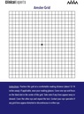 Amsler Eye Grid 带有磁性回转的 - 临床专家为Macular Degeneration & Glaucoma患者提供的每日视觉筛选工具(1包)