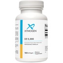 XYMOGEN D35000 - 生物可用维生素D35000 IU(125 mcg) - 高概率维生素D补充剂支持免疫健康,骨+心脏健康(180软胶)
