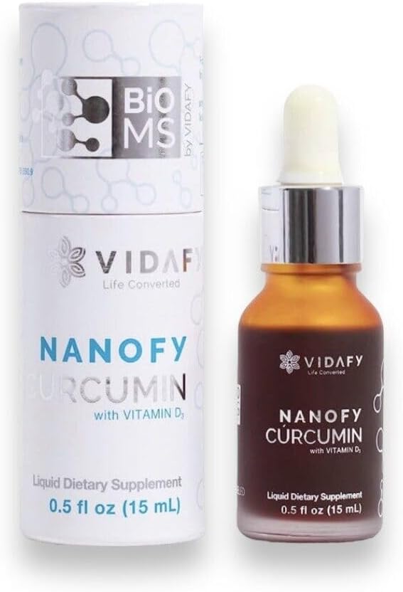 Curcumin NANOFY 配有生物监测系统和D3