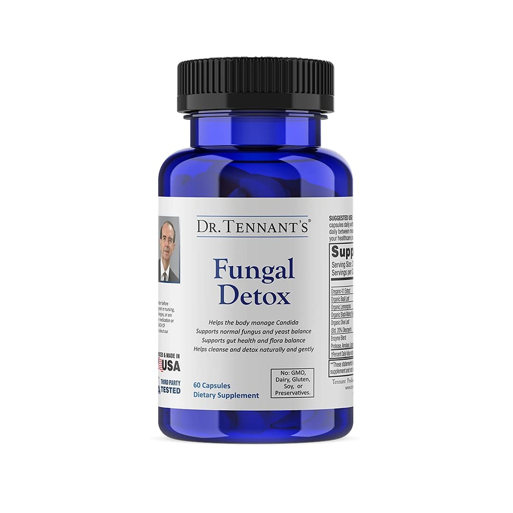 Tennant博士的Fungal Detox – Candida Cleanse, Mood & Hormone平衡 – 促进健康东方水平和胃肠健康