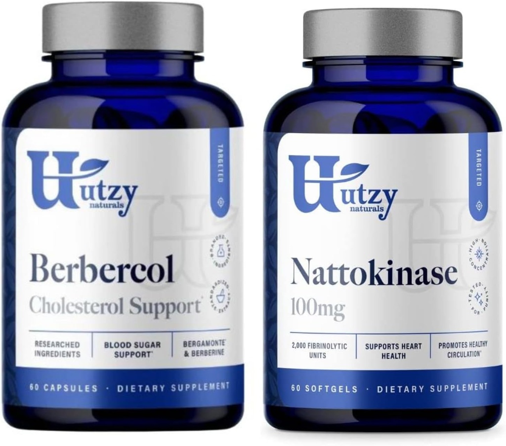Utzy Naturals Metaric 支持100毫克和500毫克Nattokinase