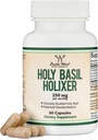 Tulsi Holy Basil Capsules (Holixer Formules) - 世界唯一临床研究的Holy Basil Leaf 提取(使用60天后临床显示结果)用于Mood和Double Wood的放松