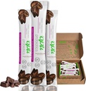 'Opu Probiotics Mocha Instant-Disolve - 一个月的供应 - 5亿 CPU's - 男人,妇女和儿童 w/ PRBiotics 无糖,Gluten无糖,非转基因生物