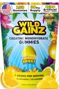 用于男女的克里丁单水合物 5000mg - 在美国制造,Potency Tested, Vegan, 支持肌肉生长,强力和认知功能,非GMO Gluten-Free Lemon Flawared Creatine 150 Chews